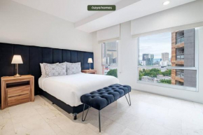Redesigned 1BR Condo in Polanco - Pool Gym & Padel